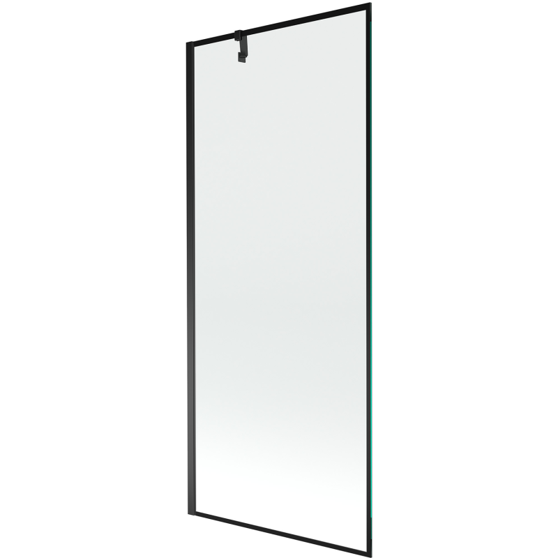 Mexen Next Duschabtrennung 1-flügelig 80 x 150 cm, schwarzer Rahmen, schwarz - 895-080-000-00-70-70