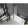 Mexen Flip Badezimmer Faltwand 2-flügelig 120 x 150 cm, matt, chrom - 894-120-101-01-30