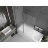 Mexen Flip Badezimmer Faltwand 2-flügelig 120 x 150 cm, matt, chrom - 894-120-101-01-30