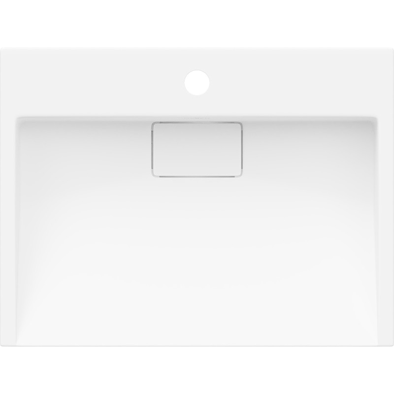 Mexen Ava Einbauwaschbecken aus Konglomerat 1/O 50 x 38 cm, weiß - 23015001