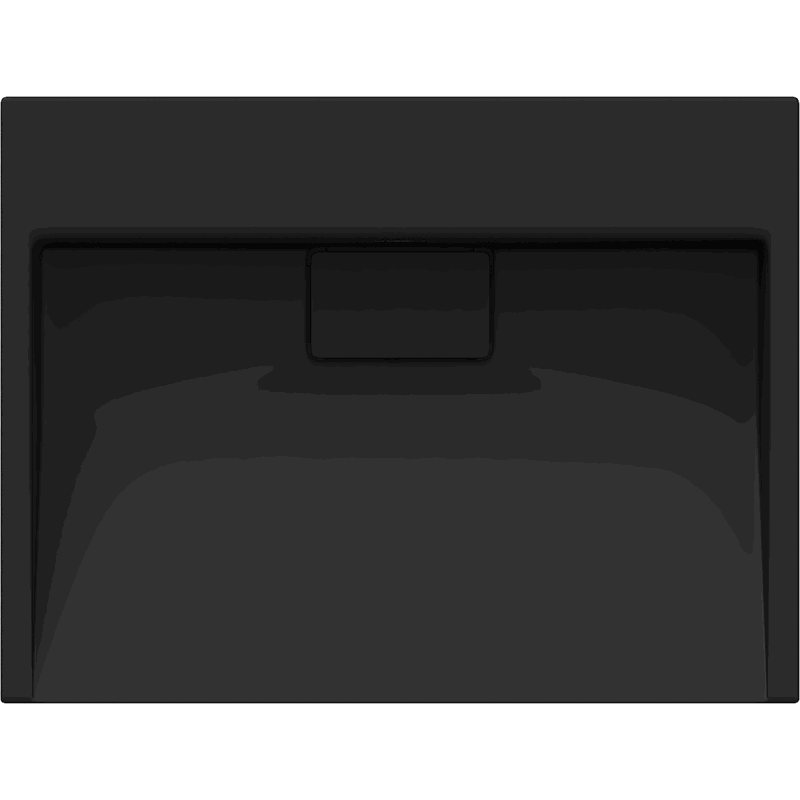 Mexen Ava Aufsatzwaschbecken aus Konglomerat B/O 50 x 38 cm, schwarz - 23015070