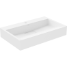 Mexen Ava Aufsatzwaschbecken aus Konglomerat 1/O 60 x 38 cm, weiß - 23016001