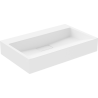 Mexen Ava Aufsatzwaschbecken aus Konglomerat B/O 60 x 38 cm, weiß - 23016000