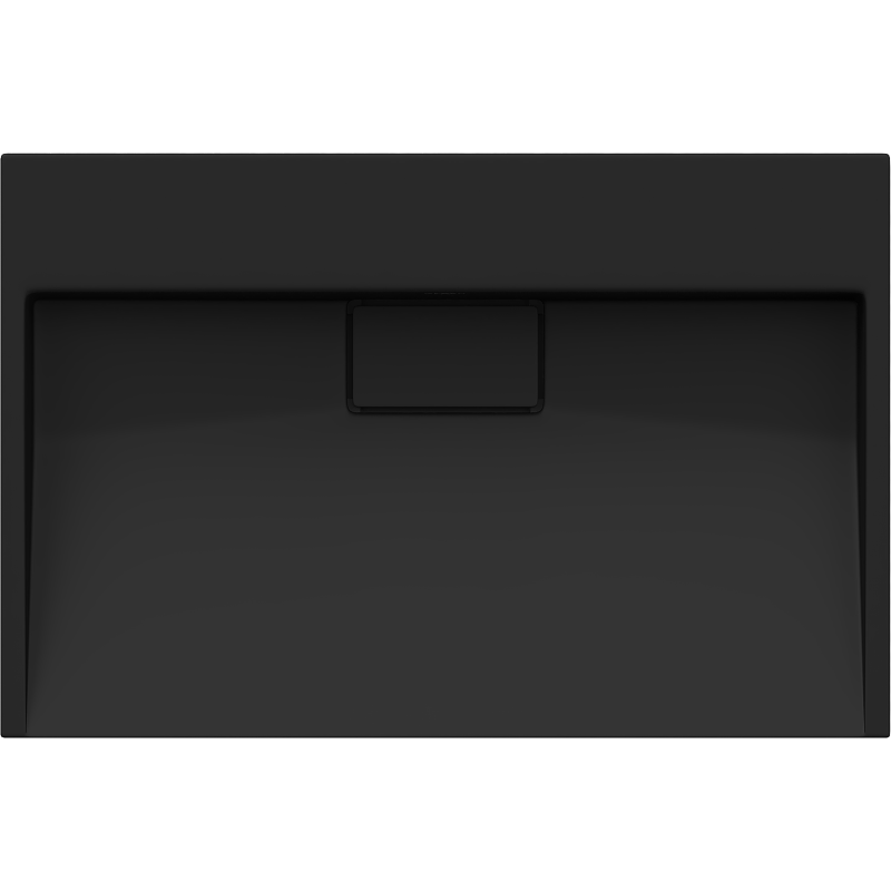 Mexen Ava Aufsatzwaschbecken aus Konglomerat B/O 70 x 46 cm, schwarz - 23017070