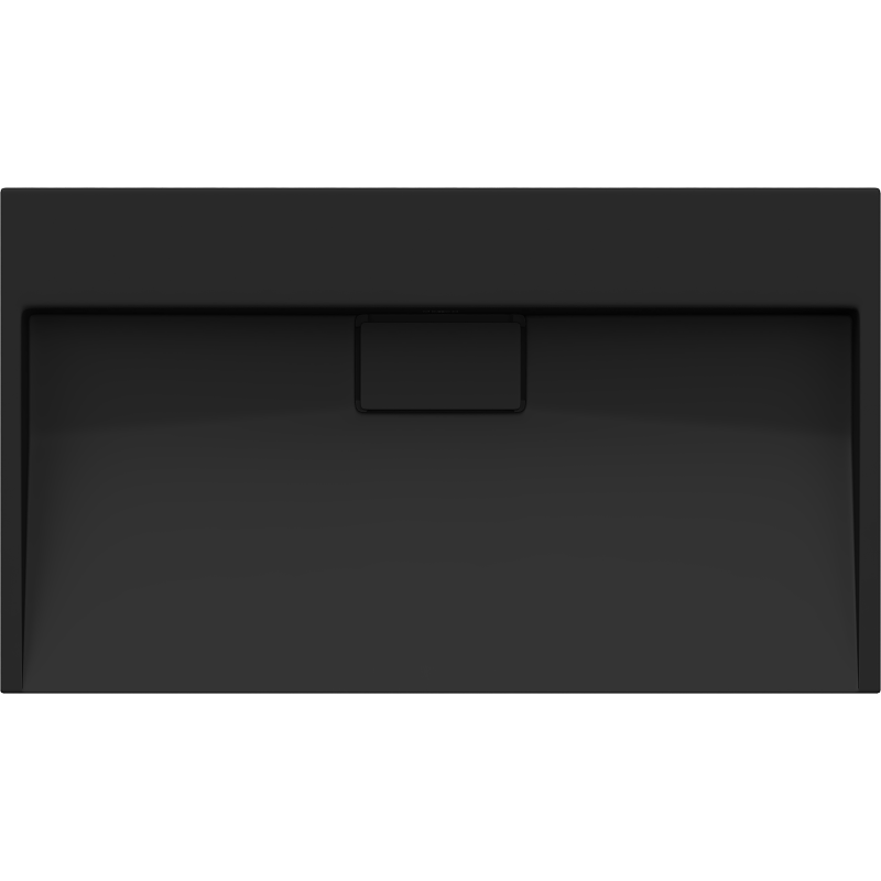 Mexen Ava Aufsatzwaschbecken aus Konglomerat B/O 80 x 46 cm, schwarz - 23018070