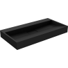 Mexen Ava Aufbauwaschbecken aus Konglomerat B/O 90 x 46 cm, schwarz - 23019070