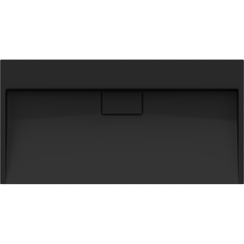 Mexen Ava Aufbauwaschbecken aus Konglomerat B/O 90 x 46 cm, schwarz - 23019070