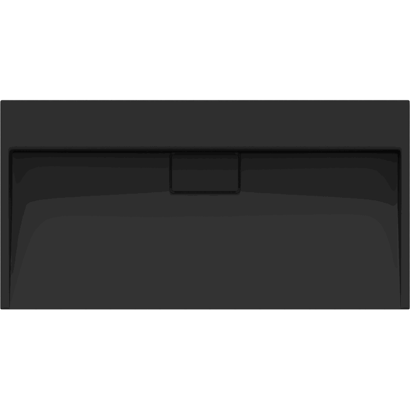 Mexen Ava Aufsatzwaschbecken aus Konglomerat B/O 90 x 46 cm, schwarz - 23019070