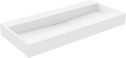 Mexen Ava Aufsatzwaschbecken aus Konglomerat B/O 100 x 46 cm, weiß - 23011000