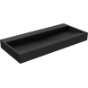 Mexen Ava Aufsatzwaschbecken aus Konglomerat B/O 100 x 46 cm, schwarz - 23011070