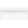 Mexen Ava Aufsatzwaschbecken aus Konglomerat 1/O 100 x 46 cm, weiß - 23011001