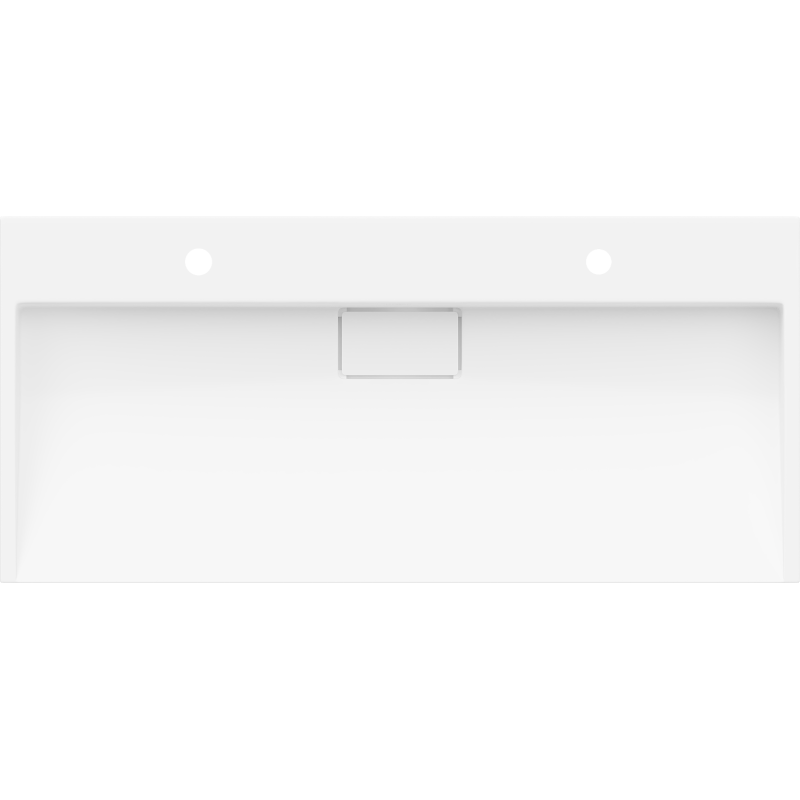 Mexen Ava Aufsatzwaschbecken aus Komposit 2/O 100 x 46 cm, weiß - 23011002