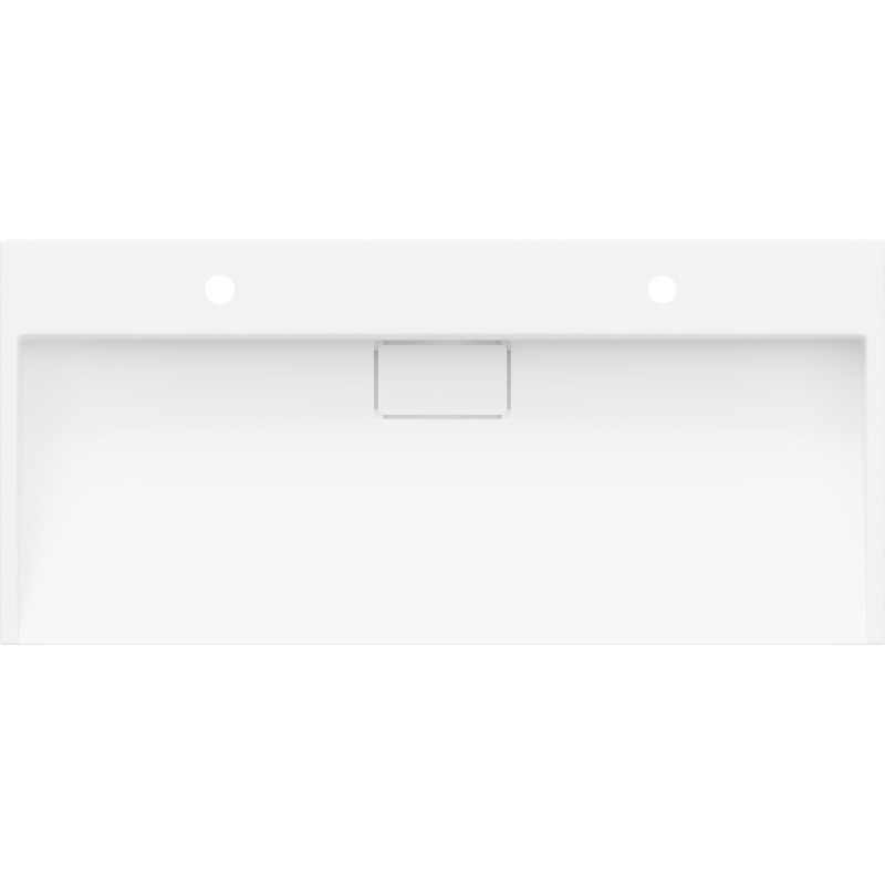Mexen Ava Aufsatzwaschbecken aus Konglomerat 2/O 100 x 46 cm, weiß - 23011002