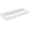 Mexen Ava Aufsatzwaschbecken aus Konglomerat 2/O 100 x 46 cm, weiß - 23011002