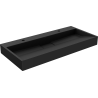 Mexen Ava Aufsatzwaschbecken aus Konglomerat 2/O 100 x 46 cm, schwarz - 23011072