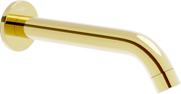 Mexen Kai Wandmontierter Wannenauslauf, gold - 79371-50