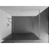 Mexen Kioto Duschwand Walk-in 70 x 200 cm, Streifen 8 mm, Chrom - 800-070-101-01-09