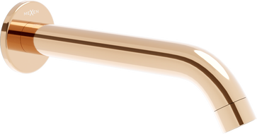 Mexen Kai Wand-Badewannenauslauf, Roségold - 79371-60