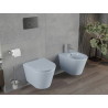 Mexen Rico WC-Schüssel Rimless mit Soft-Close-Slim-Sitz, Duroplast, grau-blau matt - 30724069