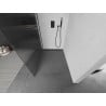 Mexen Kioto Duschwand 90 x 200 cm, Streifen 8 mm, schwarz - 800-090-101-70-09