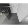 Mexen Kioto+ Duschwand mit Regal Walk-in 90 x 200 cm, Streifen, Chrom - 800-090-121-01-09