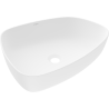 Mexen Ono Aufsatzwaschbecken aus Konglomerat 51 x 39 cm, weiß - 23045101