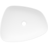 Mexen Ono Aufsatzwaschbecken aus Konglomerat 51 x 39 cm, weiß - 23045101