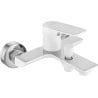 Mexen Alfa Badewannenarmatur, weiß/chrom - 745730-02