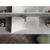 Mexen Poli Aufsatzwaschbecken aus Konglomerat 1/O 80 x 48 cm, weiß - 23028001