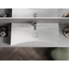 Mexen Poli Aufsatzwaschbecken aus Konglomerat 1/O 100 x 48 cm, weiß - 23021001