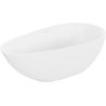 Mexen Palermo freistehende Badewanne aus Konglomerat 150 x 78 cm, weiße Matt - 57211507800