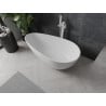 Mexen Palermo Freistehende Badewanne aus Konglomerat 150 x 78 cm, weiß matt - 57211507800
