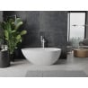 Mexen Palermo freistehende Wanne aus Konglomerat 150 x 78 cm, weiß matt - 57211507800