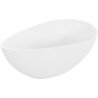 Mexen Parma freistehende Badewanne aus Konglomerat 160 x 95 cm, weiß matt - 57231609500