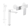 Mexen Alfa DQ40 Duschset, weiß/chrom - 745714DQ40-02