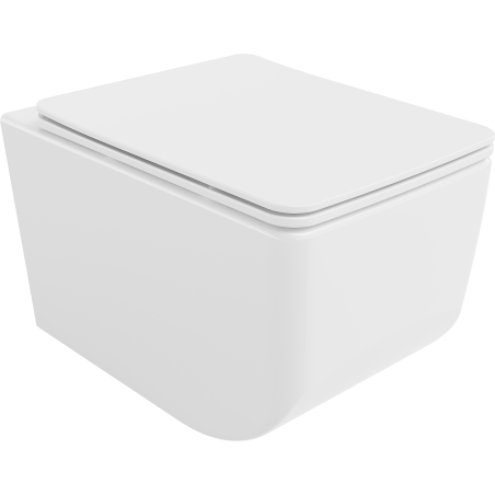 Mexen Vera WC-Schüssel Rimless mit Slim-Softclose-Sitz, Duroplast, weiß - 30164000