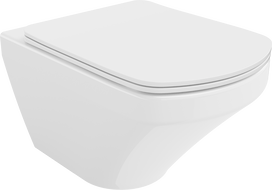 Mexen Vito WC-Schüssel Rimless mit Soft-Close-Slim-Sitz, Duroplast, weiß glänzend - 30174000