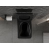 Mexen Vera WC-Schüssel Rimless mit Soft-Close-Slim-Sitz, Duroplast, schwarz matt - 30164070