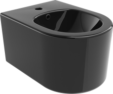 Mexen Sofia wandmontiertes Bidet, Schwarz - 35544870