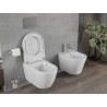 Mexen Rico WC-Schüssel mit langsam schließendem, hartem Sitz, weiß glänzend - 30478000
