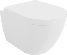Mexen Lena WC-Schüssel mit langsam schließendem, hartem Sitz, weiß glänzend - 30298000