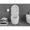 Mexen Lena WC-Schüssel mit langsam schließendem, hartem Sitz, weiß glänzend - 30298000