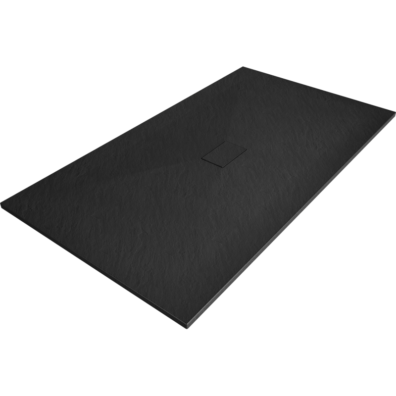 Mexen Hugo rechteckige Duschwanne SMC 180 x 100 cm, schwarz - 42701018