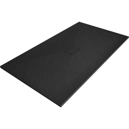 Mexen Hugo rechteckige Duschwanne SMC 160 x 100 cm, schwarz - 42701016