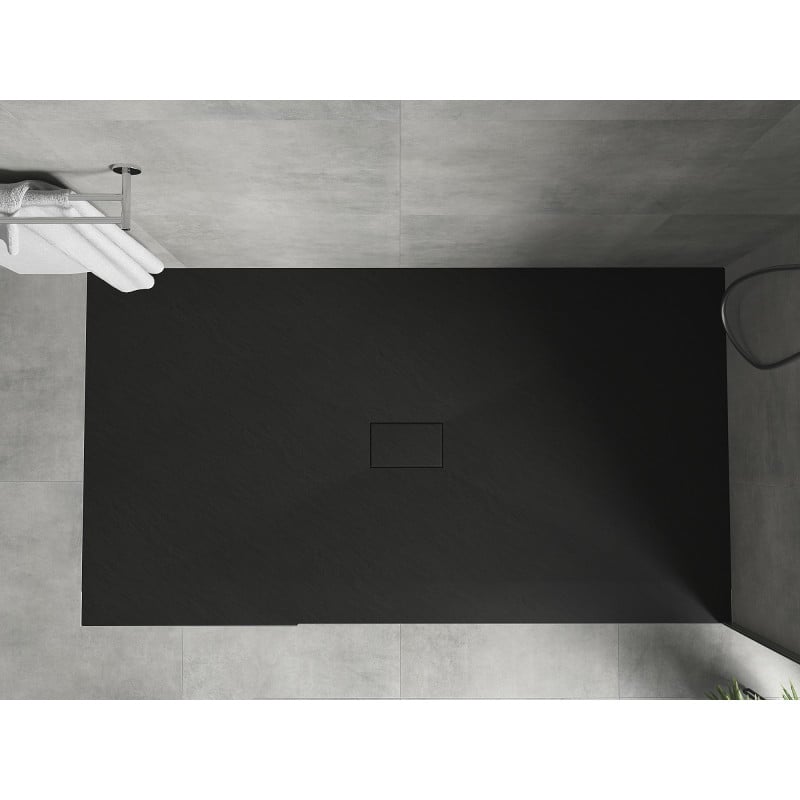 Mexen Hugo rechteckige Duschwanne SMC 150 x 100 cm, schwarz - 42701015