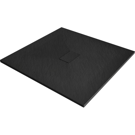 Mexen Hugo quadratische Duschwanne SMC 100 x 100 cm, schwarz - 42701010