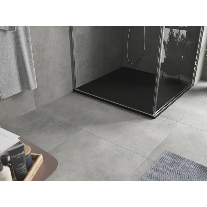 Mexen Hugo Quadratische Duschtasse SMC 100 x 100 cm, schwarz - 42701010