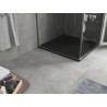 Mexen Hugo Quadratische Duschtasse SMC 100 x 100 cm, schwarz - 42701010
