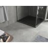 Mexen Hugo quadratische Duschwanne SMC 100 x 100 cm, schwarz - 42701010