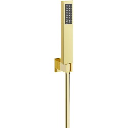 Mexen R-02 Kopfbrausegarnitur mit Regenbrause und Thermostatmischer, Gold - 785005050-50